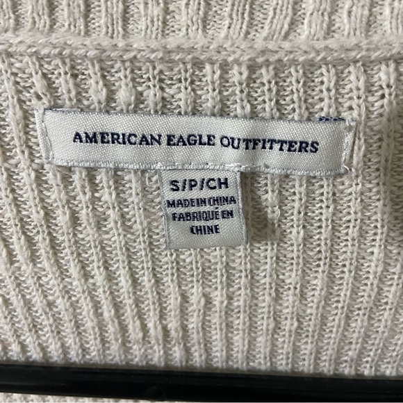 American Eagle Outfitters Heather Gray Cardigan - Picture 3 of 3